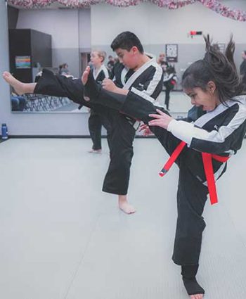 Championship Martial Arts Students
