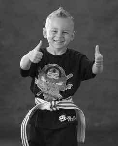 4 year old Lil Dragon Student