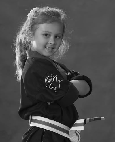 Championship Martial Arts Lil Dragon student